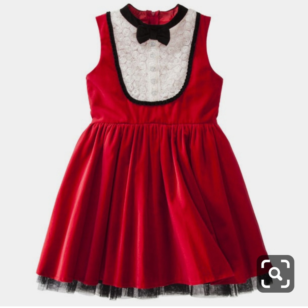 Harajuku Mini velvet tuxedo dress